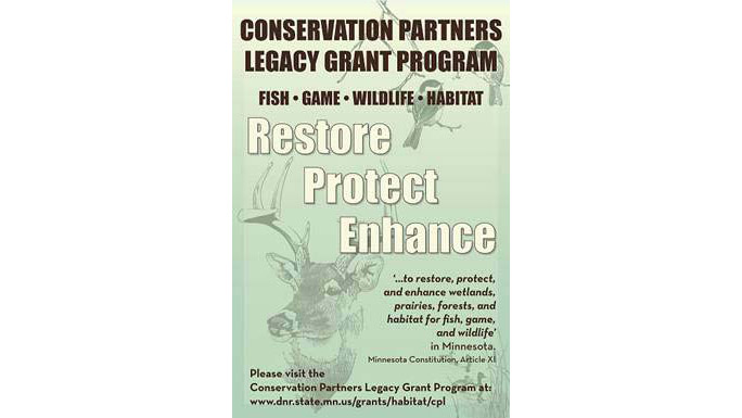 DNR Conservation Partners Legacy Grant Program logo.
